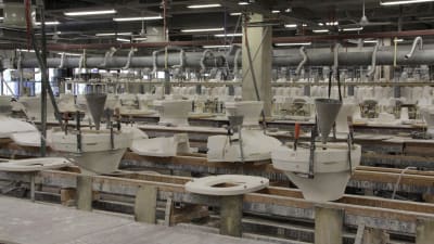 Toalettproduktion på Ido badrum