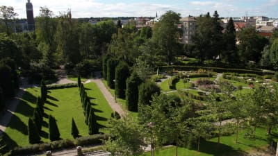 Skolparken i Jakobstad