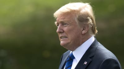 USA:s president begav sig på fredagen till New Jersey där han ska tillbringa veckoslutet.