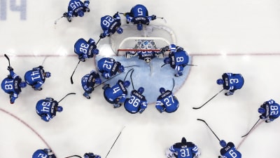 Finlands herrlandslag i OS i Sotji 2014.