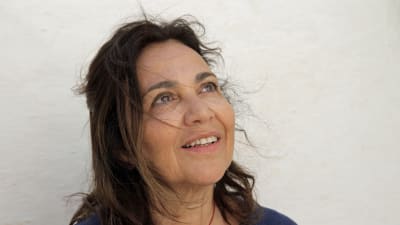 Den algerisk-fransk-israeliska judinnan Patricia Cohen under Lag Baomer på Djerba 2018.