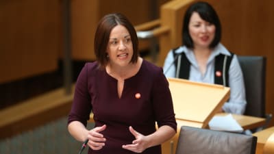 Skotska parlamentsledamoten Monica Lennon 27.4.2017