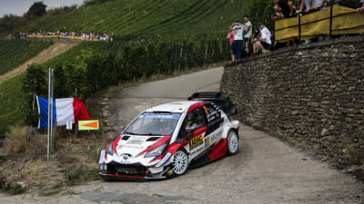 Jari-Matti Latvala kör i Tyskland