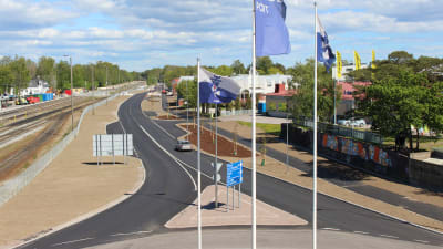 Korsmansgatan i Hangö.