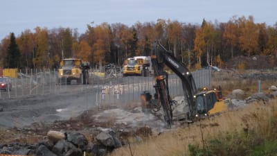 Grunden läggs för kärnkraftsverket på Hanhikivi-udden