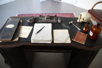 Överläkarens skrivbord, 1800-tal.
