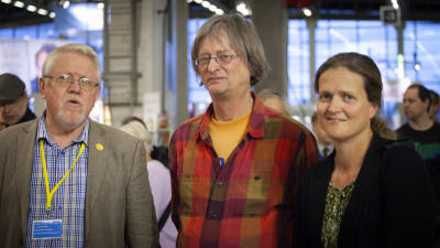 Lars Sund, Trygve Söderling och Susann Simolin.
