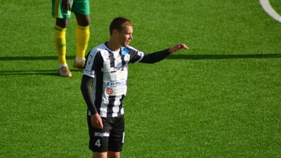 Jesper Engström gjorde en bra match.