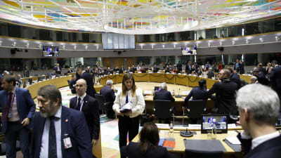 EU:s utrikesministrars mötesplats i Bryssel