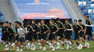Sydkoreas herrlandslag i fotboll.