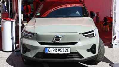 En ny el-Volvo på utställning i München.