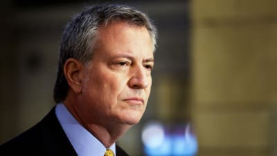 New Yorks borgmästare Bill de Blasio motsätter sig dödsstraff för uzbeken som åtalas för terrorbrott
