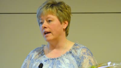 Karlebys stadsdirektör Stina Mattila.