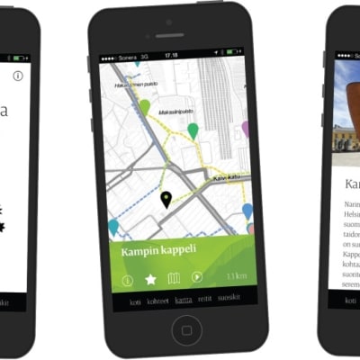 mobiiliopas helsingin arkkitehtuuriin
