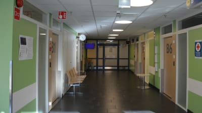 Mottagningen vid samjouren vid Vasa centralsjukhus