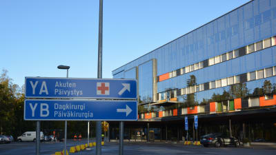 Den nya akuten vid Vasa centralsjukhus