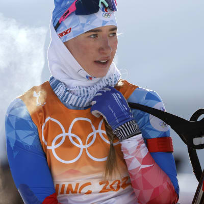 Pekingin mitalisti, ampumahiihtäjä Svetlana Mironova olympialaisissa 2022