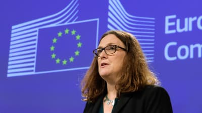 EU:s handelskommissionär Cecilia Malmström