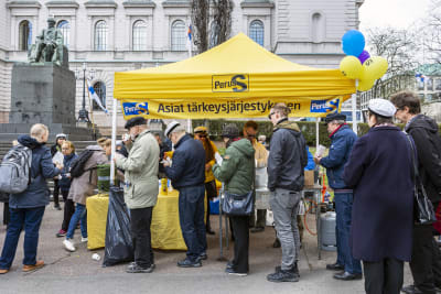 Sannfinländarnas förstamajfest 2023