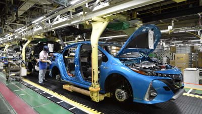 Toyotafabrik i Japan