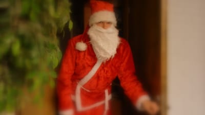 Jultomten besökte Yle Österbotten.