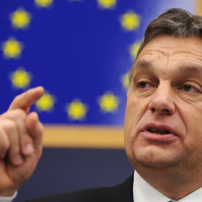 Ungerns premiärminister Viktor Orban 18.1.2012