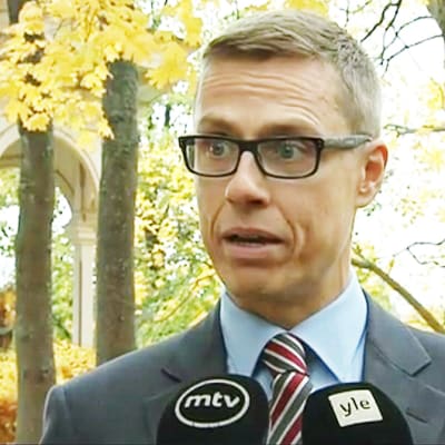 Stubb intervjuas om Anders Borg