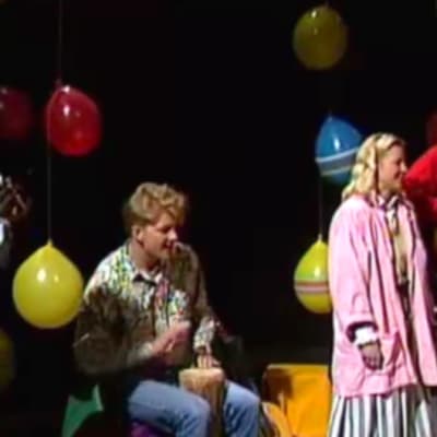 Gruppen Apa sjunger, Yle 1987