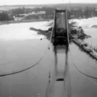 rävsundsbron byggs, 1963