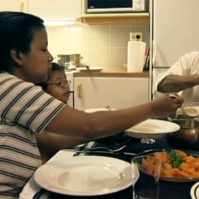 Familjen Haidar firar eid-al-fitr, 2006