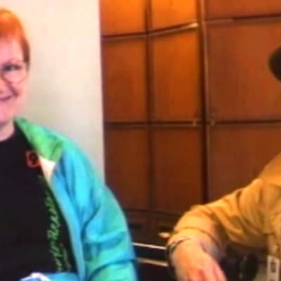 tarja halonen, och holger spår (eero wallén), 1993