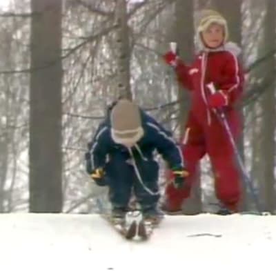 Barn åker skidor, YLE 1985