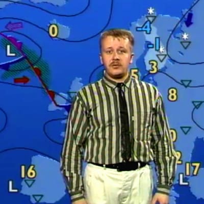 Juha föhr berättar om vädret, 1990
