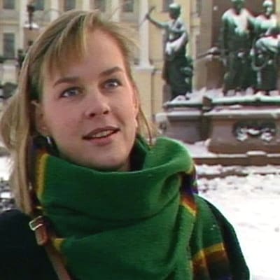 En ung kvinna
