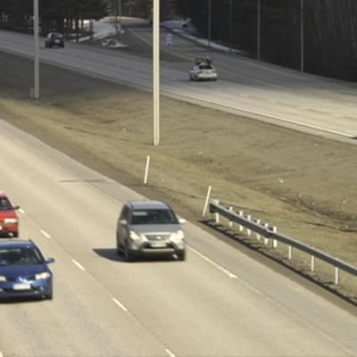 trafik på motorväg