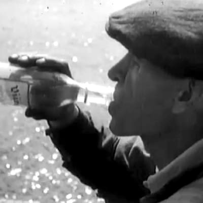 Man dricker, Yle 1950