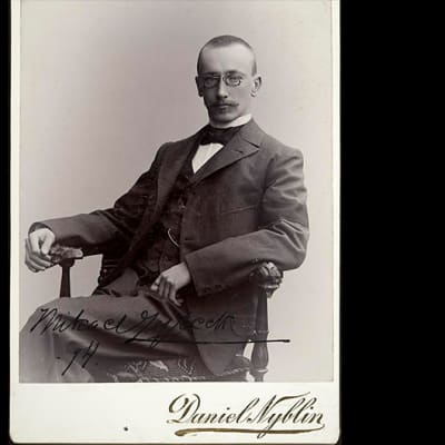 Mikael Lybeck, Fotograf: Daniel Nyblin, 1894