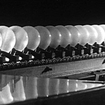 Glödlampor på Airams fabrik, 1962