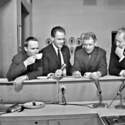 Intervju i Svenska Teaterns lunchrum år 1966