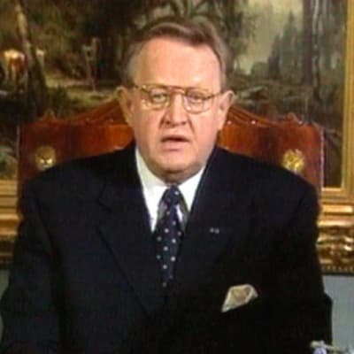 F.d. President Martti Ahtisaari