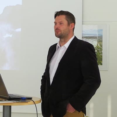 Sangen Oy:n hallituksen puheenjohtaja Mikko Ahokas.