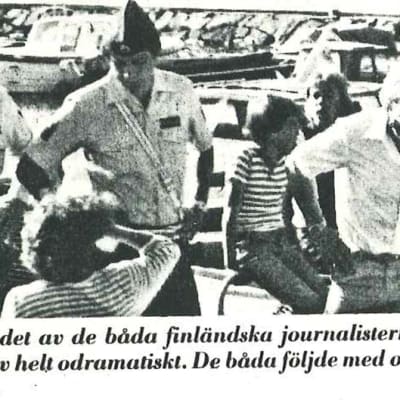 Kesätoimittaja Pirkko Kukko-Liedes pidätettiin vuonna 1983.