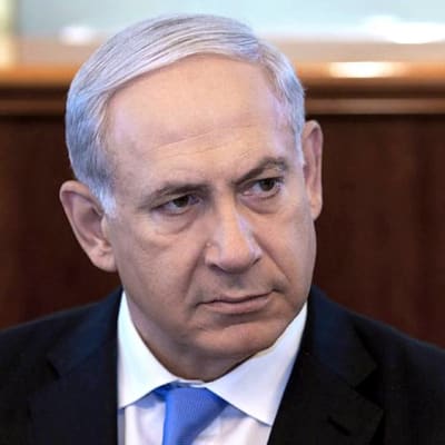 Benjamin Netanjahu Jerusalemissa 24. kesäkuuta 2012.