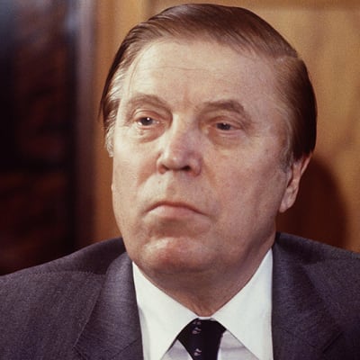 Johannes Virolainen lokakuussa 1981.