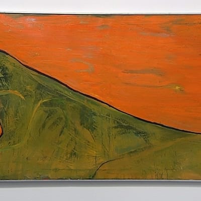 Leena Luostarisen Sunrise - Tiger -maalaus.
