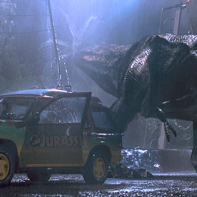 Kuva Jurassic Park 3D -elokuvasta.