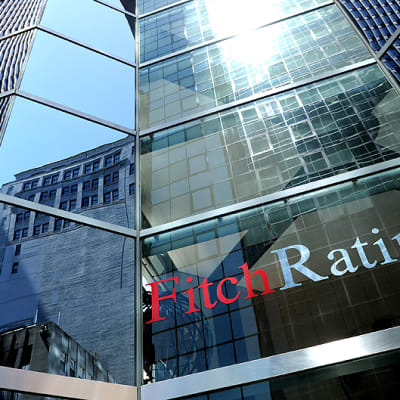 Fitch Ratings -luottoluokituslaitoksen rakennus New Yorkissa.