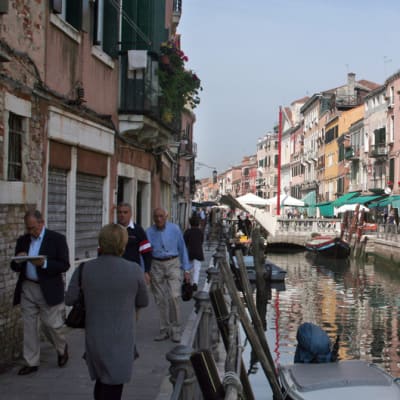 Rio di Santa Anna -kanaali Venetsiassa.