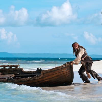 Johnny Depp näyttelee uusimmassa Pirates of the Caribbean -elokuvassa.