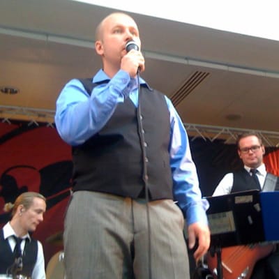 Mika Jefremoff Tangomarkkinoiden karsinnassa 2010.